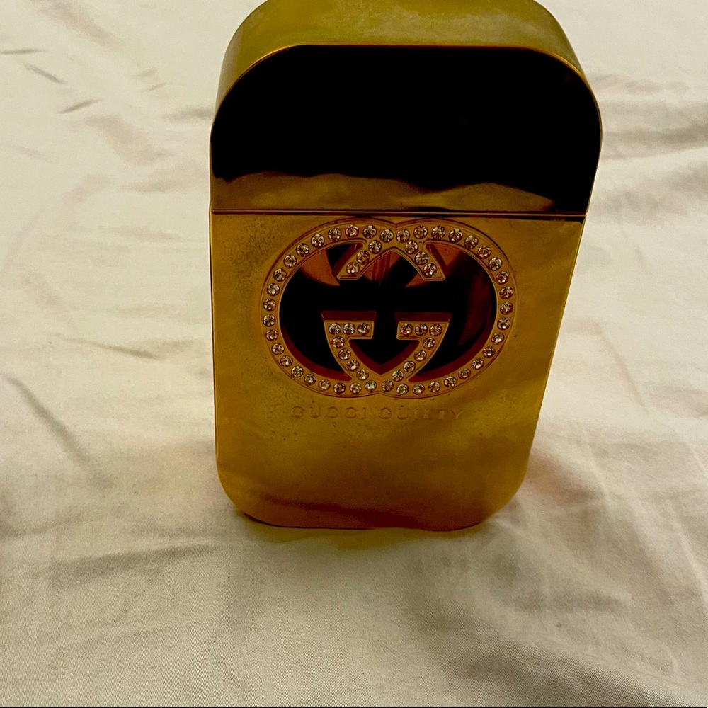 Gucci guilty perfume 2.5 fl oz used only once